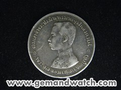 เหรียญเงินรัชกาลที่-5-2เหรียญ..ราคาพิเศษ