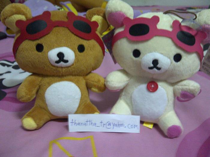 ขายตุ๊กตา-rilakkuma-ของแท้ขายเป็นคู่ค่คะ-