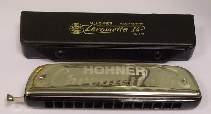 ขาย-harmonica--แบบ-chromatic-ยี่ห้อ-hohner-รุ่น-chrometta-14