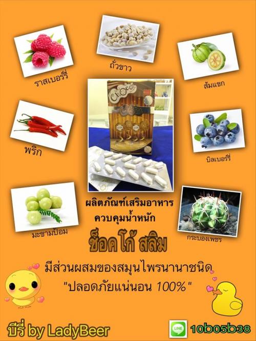 ช็อคโกแลต-สลิม--ผลิตภัณฑ์ควบคุมน้ำหนัก