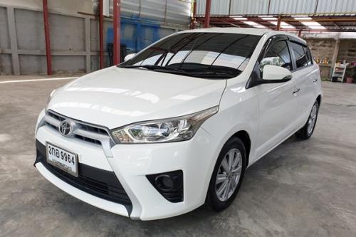 ขาย-toyota-yaris-1.2g-ปลายปี-2014-รุ่นท๊อป