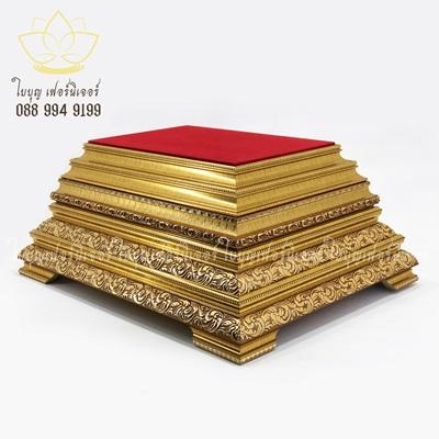 ฐานพระ-ใบบุญเฟอร์นิเจอร์-ฐานรองพระพุทธรูป-แท่นวางพระ-ติดต่อ-