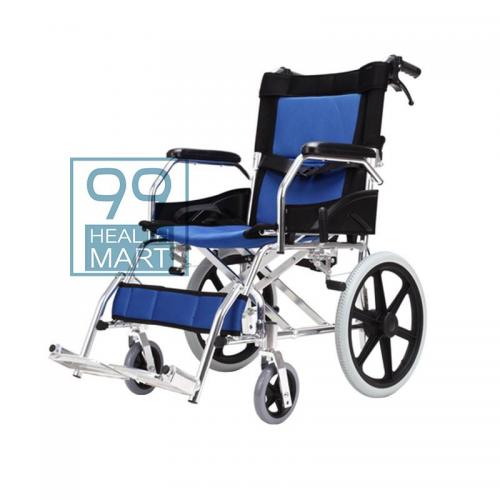 เก้าอี้รถเข็นผู้ป่วยพับได้-wheelchair-ล้อเล็ก