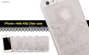 เคสมือถือแบบแข็งใส-hello-kitty-สวยน่ารัก-นำเข้าญี่ปุ่น