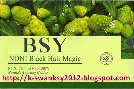 b-swan-bsy-noni-black-hair-magic-แนะนำวิธีการดูแชมพูปิดผมขาว
