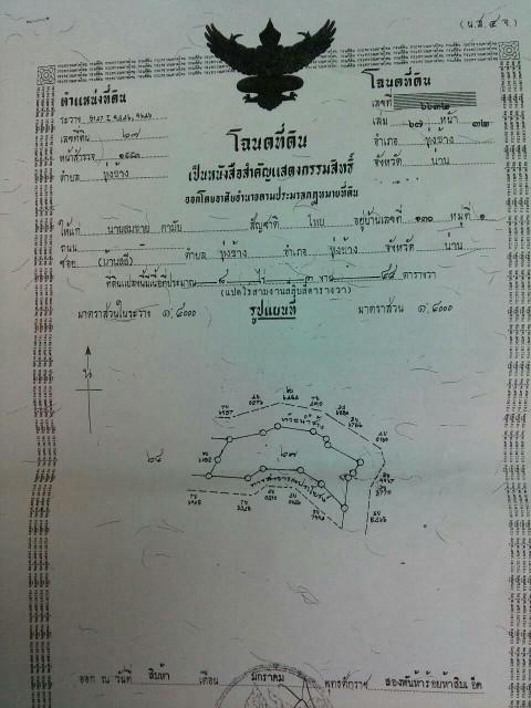 อย่าพลาด-ขายที่ดินติดแม่น้ำน่าน-ติดถนน-ราคาถูกมาก-8ไร่--อ.ทุ